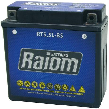 Bateria Raiom Rt5,5l-bs-Yamaha RD 135 /RD 125/RD 350 é boa?