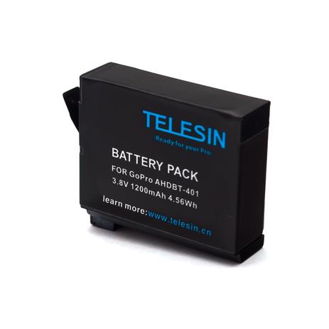 Bateria Recarregável Telesin Para Câmeras GoPro Hero 4 Black e Hero 4 Silver AHDBT-401 Menor preço em Bateria Recarregável Telesin Para Câmeras GoPro Hero 4 Black e Hero 4 Silver AHDBT-401