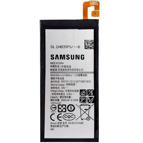 Bateria Samsung EB-BG570ABE Original Menor preço em Bateria Samsung EB-BG570ABE Original