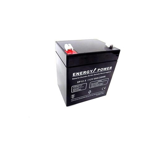 Bateria Selada 12V 5AH Recarregavel P/ Nobreak Energy Power Menor preço em Bateria Selada 12V 5AH Recarregavel P/ Nobreak Energy Power
