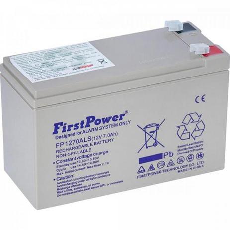 Bateria Selada 12V 7A FirstPower FP1270ALS Menor preço em Bateria Selada 12V 7A FirstPower FP1270ALS