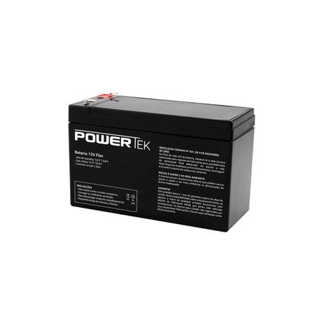 Bateria Selada 12v 7a Nobreak Alarme Cerca Elétrica Powertek Menor preço em Bateria Selada 12v 7a Nobreak Alarme Cerca Elétrica Powertek