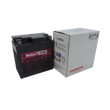 Bateria Selada Moto Original Honda 5ah Dtz6 Fan/Titan/Bros - Heliar Menor preço em Bateria Selada Moto Original Honda 5ah Dtz6 Fan/Titan/Bros - Heliar