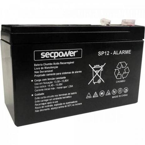 Bateria Selada SP12-ALARME Secpower é ruim? Bateria Selada SP12-ALARME Secpower é boa?