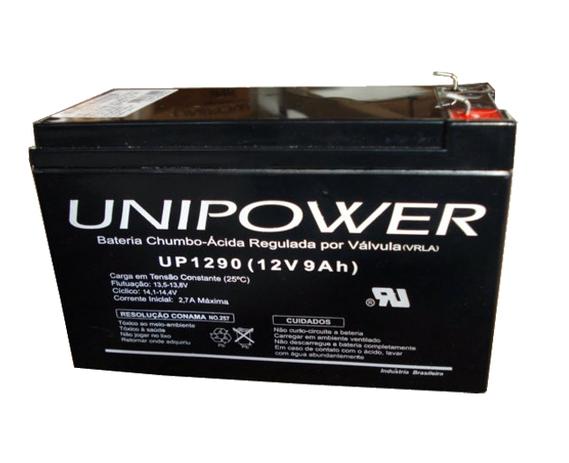 Bateria Selada Unipower (12V, 9Ah) Menor preço em Bateria Selada Unipower (12V, 9Ah)