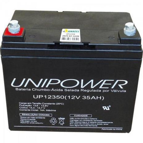 Bateria Selada UP12350 12V/35A Unipower (7893007670054) Menor preço em Bateria Selada UP12350 12V/35A Unipower (7893007670054)