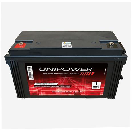 Bateria Selada VRLA 12V 200AH M8 UP122000 RT 06C071 - Unipower Menor preço em Bateria Selada VRLA 12V 200AH M8 UP122000 RT 06C071 - Unipower