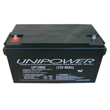 Bateria Selada VRLA 12V 80,0Ah M6 UP12800PRT 06C049 - Unipower - Yealink Menor preço em Bateria Selada VRLA 12V 80,0Ah M6 UP12800PRT 06C049 - Unipower - Yealink