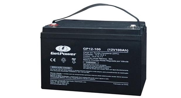 Bateria Selada Vrla (Agm) GetPower 12v 100 ah - Get power Menor preço em Bateria Selada Vrla (Agm) GetPower 12v 100 ah - Get power