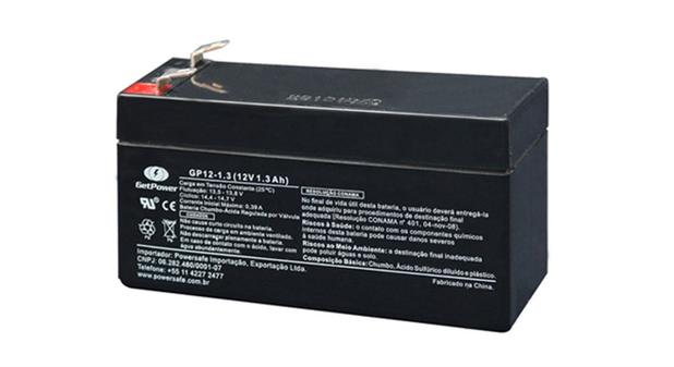 Bateria Selada Vrla (Agm) GetPower 12v 1,3ah - Get power Menor preço em Bateria Selada Vrla (Agm) GetPower 12v 1,3ah - Get power