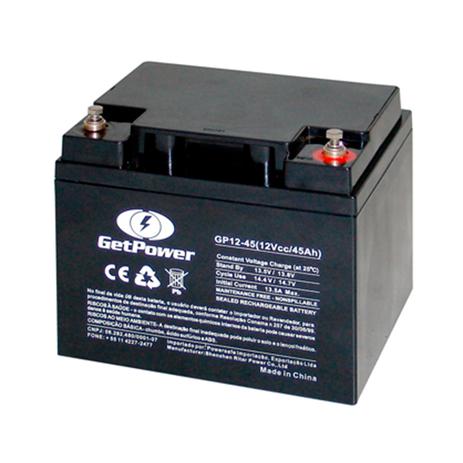 Bateria Selada Vrla (Agm) GetPower 12v 45ah - Get power Menor preço em Bateria Selada Vrla (Agm) GetPower 12v 45ah - Get power