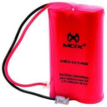 Bateria Telefone Sem Fio 2,4v 600mah 2aa Universal Mo-u140 - Mox é ruim? Bateria Telefone Sem Fio 2,4v 600mah 2aa Universal Mo-u140 - Mox é boa?