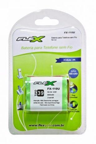 Bateria Telefone Sem Fio 3.6V 600mah 3AA Universal FX-110U - X-Cell - X - cell Menor preço em Bateria Telefone Sem Fio 3.6V 600mah 3AA Universal FX-110U - X-Cell - X - cell