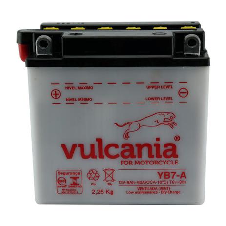 Bateria Vulcania YB7-A 8Ah YES Intruder 125 Katana V Blade Menor preço em Bateria Vulcania YB7-A 8Ah YES Intruder 125 Katana V Blade