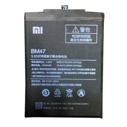 Bateria Xiaomi Redmi 3 Pro/ 4X BM-47 4000mAh Menor preço em Bateria Xiaomi Redmi 3 Pro/ 4X BM-47 4000mAh