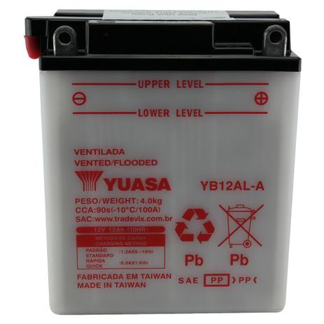 Bateria Yuasa YB12AL-A Tenere 600 Vulcan 500 Virago535 GS650 Menor preço em Bateria Yuasa YB12AL-A Tenere 600 Vulcan 500 Virago535 GS650