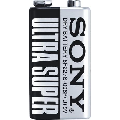 Bateria Zinco Carbono 9V SHRINK ULTRA HEAVY DUTY S-006P-VPX SONY Menor preço em Bateria Zinco Carbono 9V SHRINK ULTRA HEAVY DUTY S-006P-VPX SONY