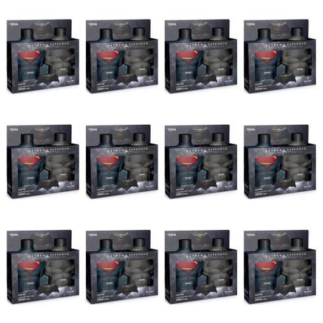 Batman X Superman 2em1 Shampoo 2x250ml (Kit C/12) Menor preço em Batman X Superman 2em1 Shampoo 2x250ml (Kit C/12)