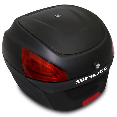 Baú Bauleto Moto 29 Litros Shutt Universal Preto Bagageiro Com Chave Base de Fixação Refletores Menor preço em Baú Bauleto Moto 29 Litros Shutt Universal Preto Bagageiro Com Chave Base de Fixação Refletores