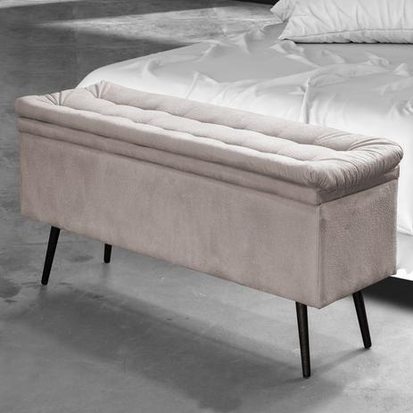 Baú Calçadeira Estofada Conforto Matrix Suede Pena Bege é ruim? Baú Calçadeira Estofada Conforto Matrix Suede Pena Bege é boa?