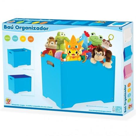 Bau organizador de brinquedos em madeira 2 em 1 vira banquinho estante porta treco infantil caixa or - Junges Menor preço em Bau organizador de brinquedos em madeira 2 em 1 vira banquinho estante porta treco infantil caixa or - Junges