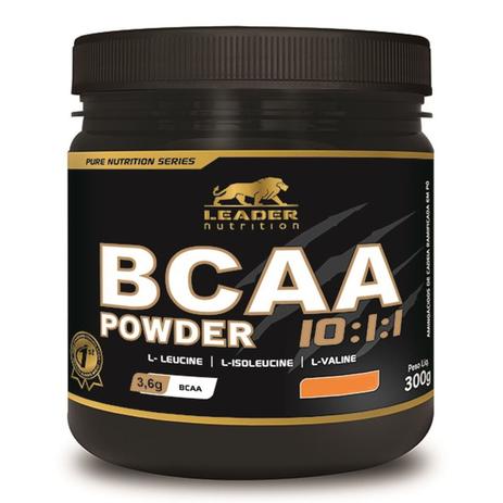 BCAA 10:1:1 Powder (300g) - Leader Nutrition Menor preço em BCAA 10:1:1 Powder (300g) - Leader Nutrition