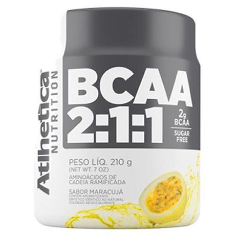 BCAA 2:1:1 - 210g Maracujá - Atlhetica Nutrition Menor preço em BCAA 2:1:1 - 210g Maracujá - Atlhetica Nutrition