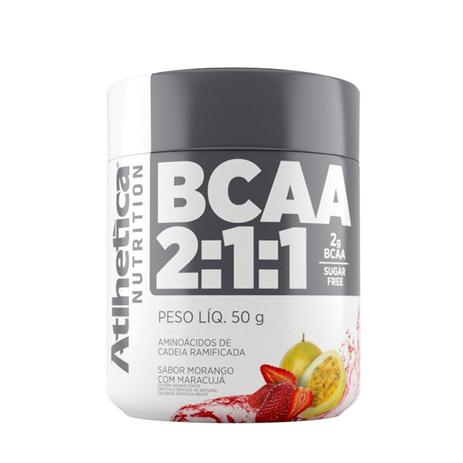BCAA 2:1:1 50g Atlhetica Nutrition Menor preço em BCAA 2:1:1 50g Atlhetica Nutrition