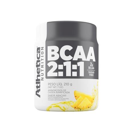 BCAA 2:1:1 ATLHETICA 210g - ABACAXI é ruim? BCAA 2:1:1 ATLHETICA 210g - ABACAXI é boa?