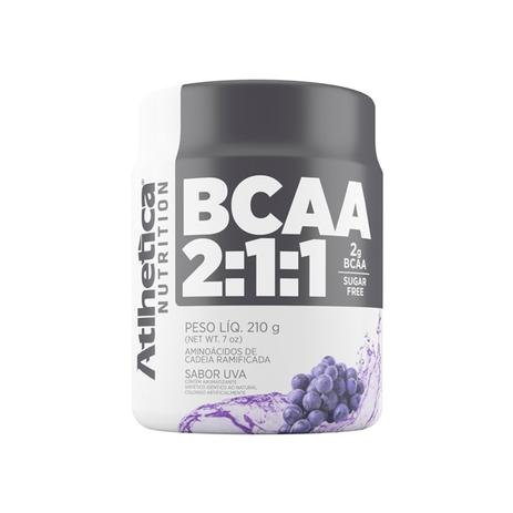 BCAA 2:1:1 ATLHETICA 210g - UVA é ruim? BCAA 2:1:1 ATLHETICA 210g - UVA é boa?