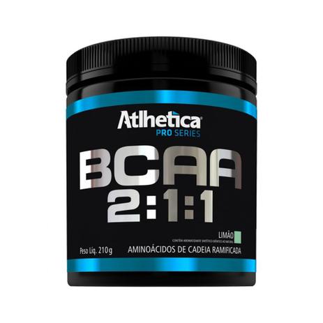 BCAA 2:1:1 Pro Series 210g - Atlhetica Nutrition Menor preço em BCAA 2:1:1 Pro Series 210g - Atlhetica Nutrition