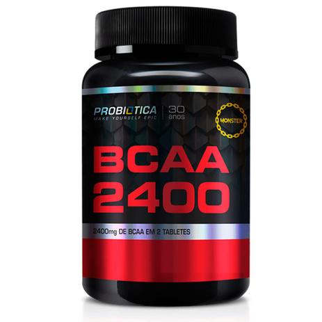 BCAA 2400 - 120 Cápsulas - Probiótica Menor preço em BCAA 2400 - 120 Cápsulas - Probiótica