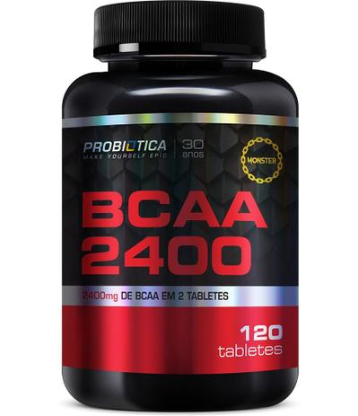 Bcaa 2400 120 Tabs - Probiótica - Body action Menor preço em Bcaa 2400 120 Tabs - Probiótica - Body action