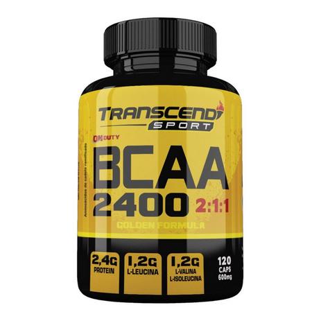 BCAA 2400 2:1:1 - 120 Cápsulas - Katigua Transcend Sport Menor preço em BCAA 2400 2:1:1 - 120 Cápsulas - Katigua Transcend Sport
