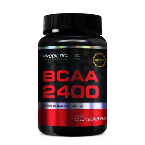 Bcaa 2400 - 60 Tabletes - Probiótica Menor preço em Bcaa 2400 - 60 Tabletes - Probiótica