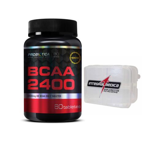 Bcaa 2400 60Tabletes + Porta Capsulas - Probiotica - Probiótica é boa?
