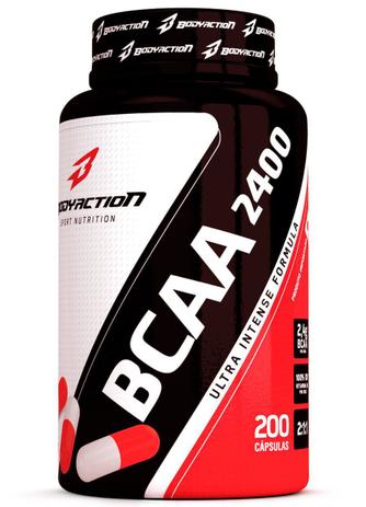 BCAA 2400 Body Action - 200 caps Menor preço em BCAA 2400 Body Action - 200 caps