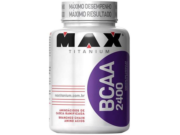Bcaa 2400 mg100 capsulas max titanium Menor preço em Bcaa 2400 mg100 capsulas max titanium