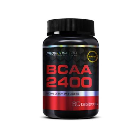 Bcaa 2400mg 60caps - Probiótica é boa?