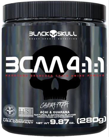 Bcaa 4:1:1 Caveira Preta - 280g - Guaraná c/ Açaí - Black Skull é boa?