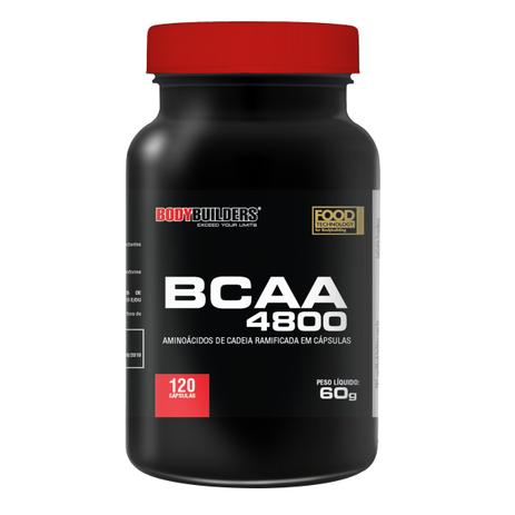 Bcaa 4800 120 Caps - Bodybuilders Menor preço em Bcaa 4800 120 Caps - Bodybuilders