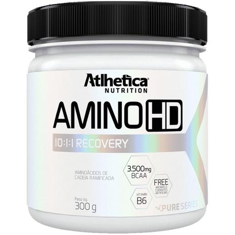 Bcaa amino hd 10:1:1 (300g) sabor uva - atlhetica nutrition Menor preço em Bcaa amino hd 10:1:1 (300g) sabor uva - atlhetica nutrition