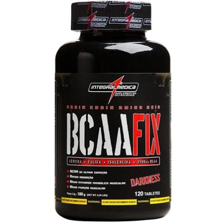 BCAA Fix 120 Tablets - Integral Médica Menor preço em BCAA Fix 120 Tablets - Integral Médica