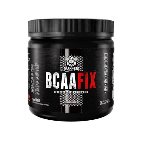 Bcaa Fix 240g Limão Darkness Integralmedica Menor preço em Bcaa Fix 240g Limão Darkness Integralmedica