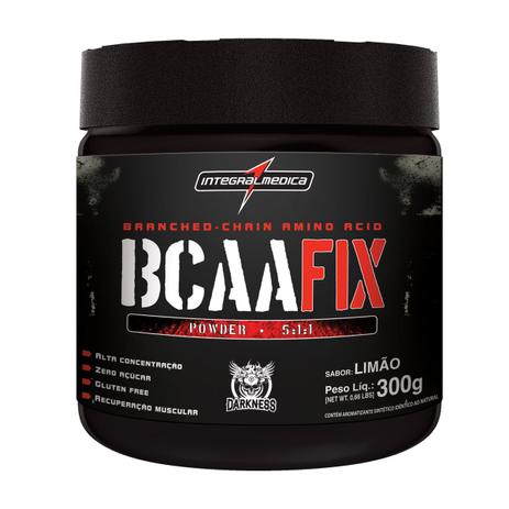 BCAA Fix Darkness Powder 300g Limão - IntegralMedica - Integralmédica Menor preço em BCAA Fix Darkness Powder 300g Limão - IntegralMedica - Integralmédica