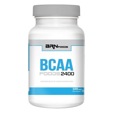 Bcaa Foods 2400 100 Caps - Brn Foods Menor preço em Bcaa Foods 2400 100 Caps - Brn Foods