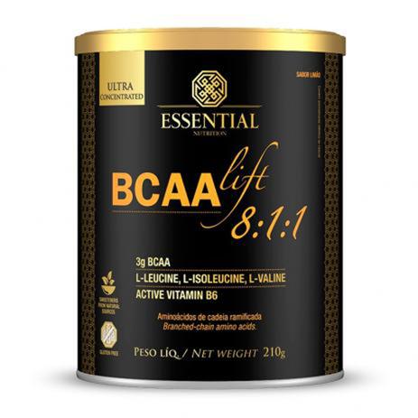 BCAA Lift 8:1:1 210g - Essential Nutrition Menor preço em BCAA Lift 8:1:1 210g - Essential Nutrition