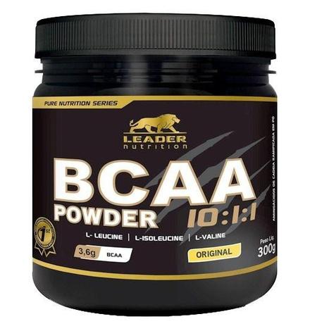 Bcaa Powder 10:1:1 300g Leader Nutrition Menor preço em Bcaa Powder 10:1:1 300g Leader Nutrition