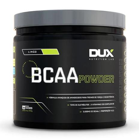 Bcaa powder - 200g - dux nutrition lab Menor preço em Bcaa powder - 200g - dux nutrition lab
