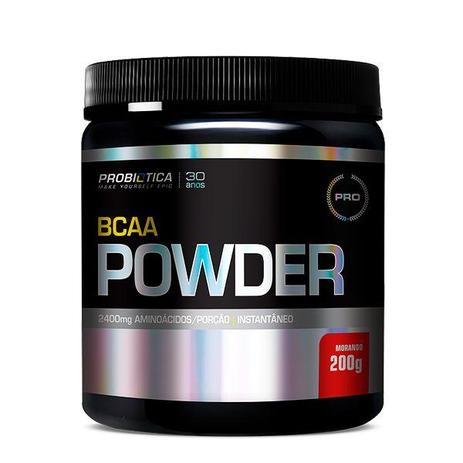 BCAA Powder 200g - Probiótica Menor preço em BCAA Powder 200g - Probiótica